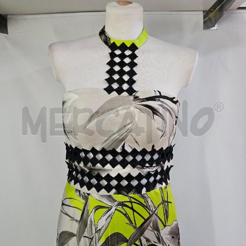 ABITO DONNA  MAESTRI NERO VERDE OCN STOLA | Mercatino dell'Usato Casoria 4