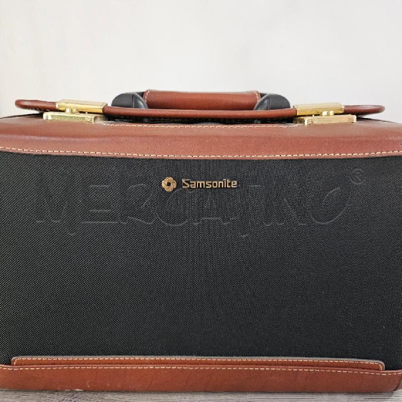 BEAUTY CASE SAMSONITE NERO MARRONE | Mercatino dell'Usato Casoria 2