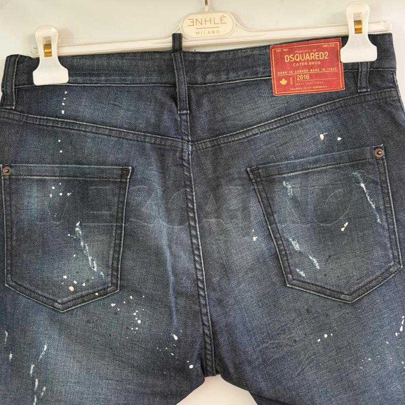 BERMUDA UOMO DESQUARED BLU | Mercatino dell'Usato Casoria 4