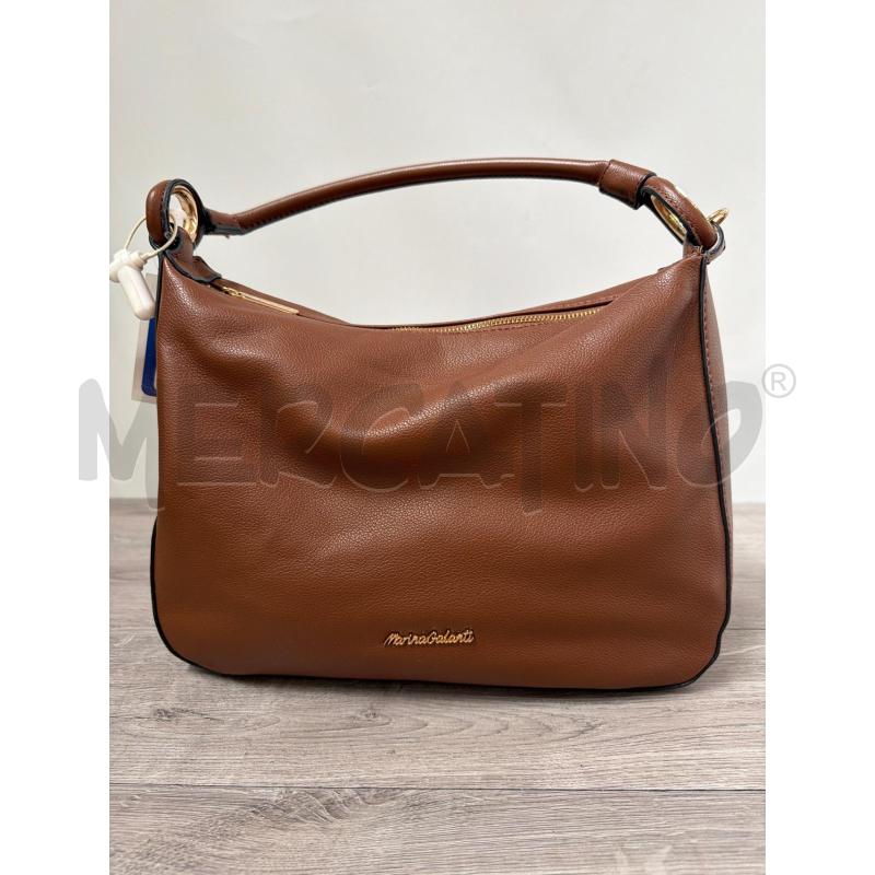 BORSA DONNA MARINA GALANTI MARRONE | Mercatino dell'Usato Casoria 1