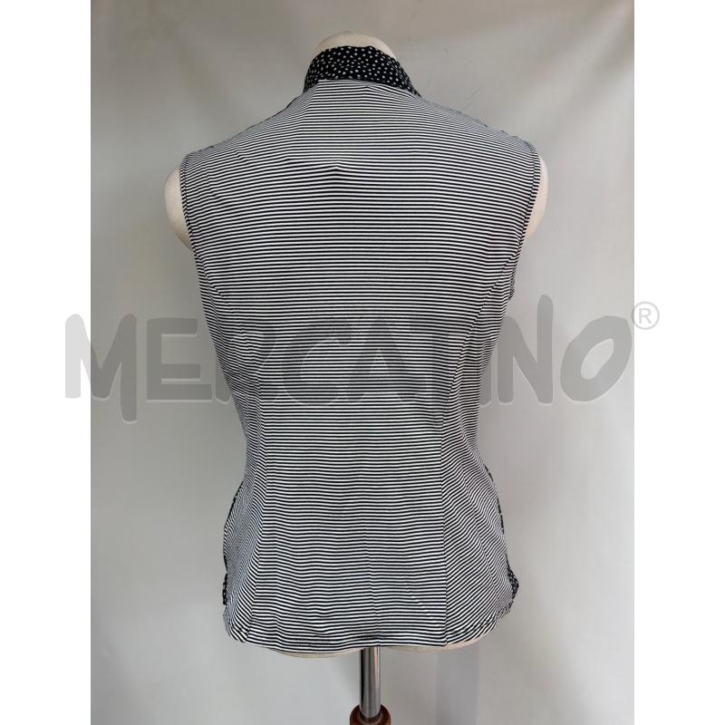 CAMICIA DONNA PIANURA NERO ROSSO | Mercatino dell'Usato Casoria 3