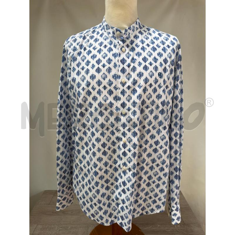 CAMICIA UOMO H BLAINE BIANCO BLU | Mercatino dell'Usato Casoria 1