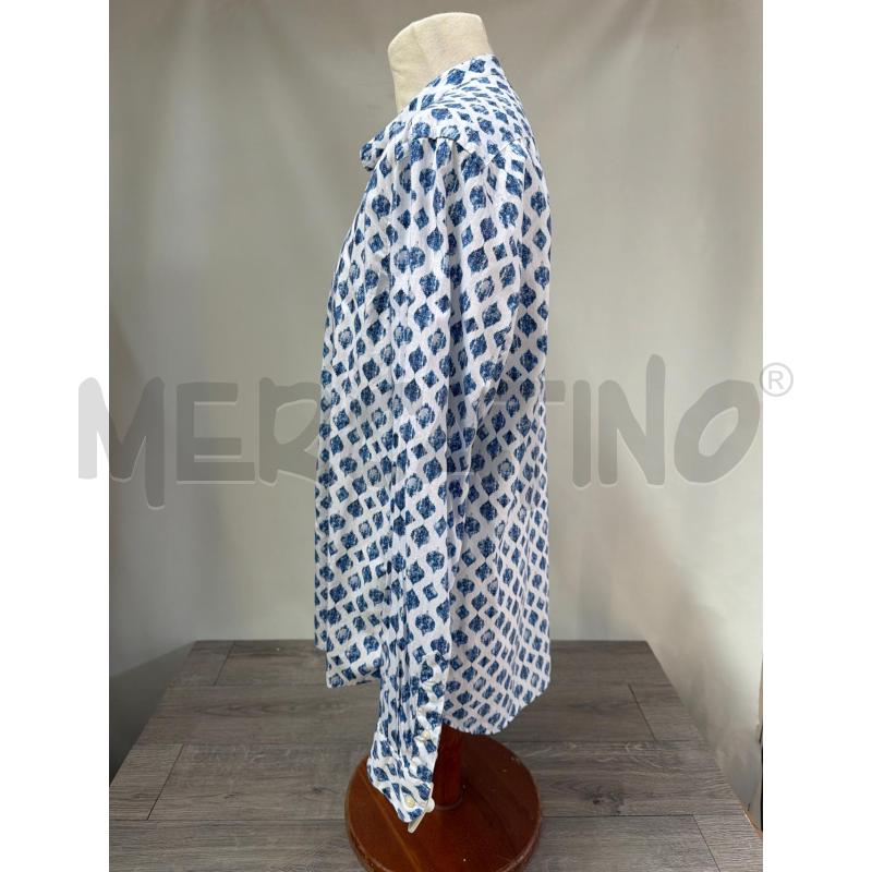 CAMICIA UOMO H BLAINE BIANCO BLU | Mercatino dell'Usato Casoria 2