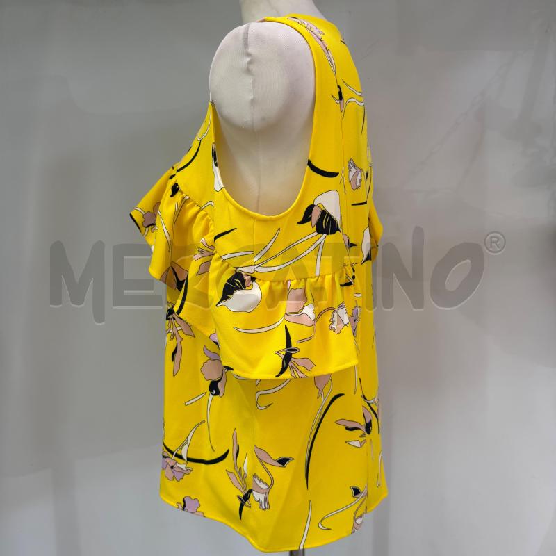 CANOTTA DONNA EMME GIALLO NERO | Mercatino dell'Usato Casoria 2