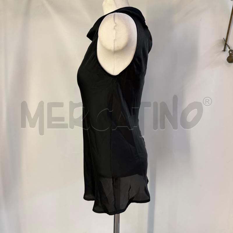 CANOTTA DONNA TWIN SET NERO LUCIDO | Mercatino dell'Usato Casoria 2