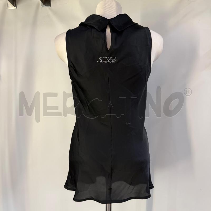 CANOTTA DONNA TWIN SET NERO LUCIDO | Mercatino dell'Usato Casoria 3