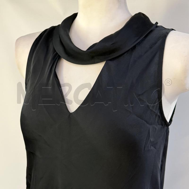 CANOTTA DONNA TWIN SET NERO LUCIDO | Mercatino dell'Usato Casoria 4