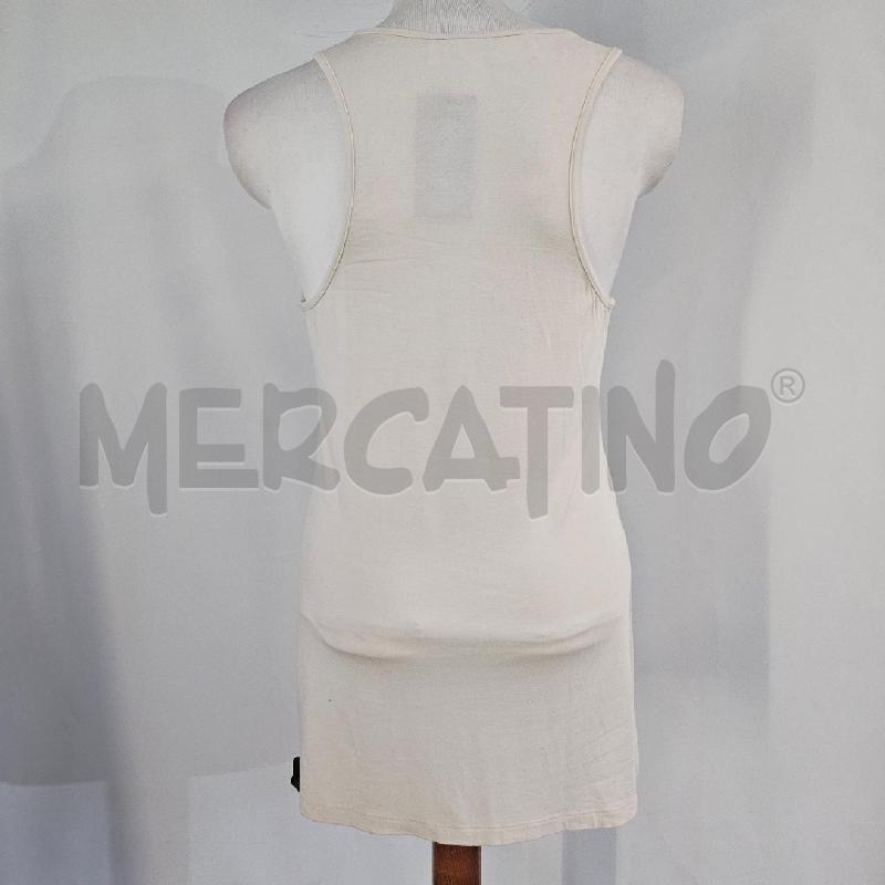 CANOTTA DONNA  E.FRANCHI BEIGE | Mercatino dell'Usato Casoria 4