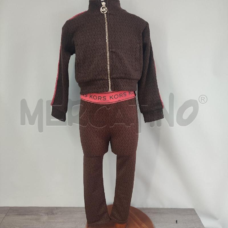 COMPLETO BAMBINA MICHAEL KORS 3 PZ MARRONE | Mercatino dell'Usato Casoria 1