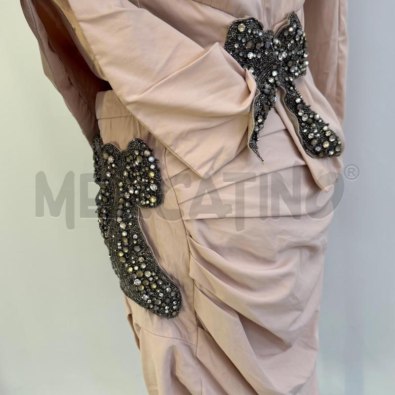 COMPLETO DONNA ELISABETTA FRANCHI BEIGE STRASS | Mercatino dell'Usato Casoria 4