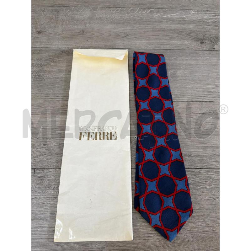 CRAVATTA FERRÈ BLU ROSSO | Mercatino dell'Usato Casoria 1