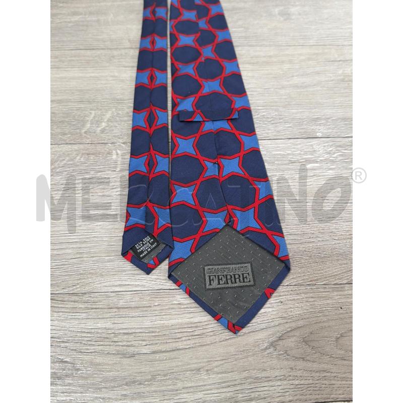 CRAVATTA FERRÈ BLU ROSSO | Mercatino dell'Usato Casoria 3
