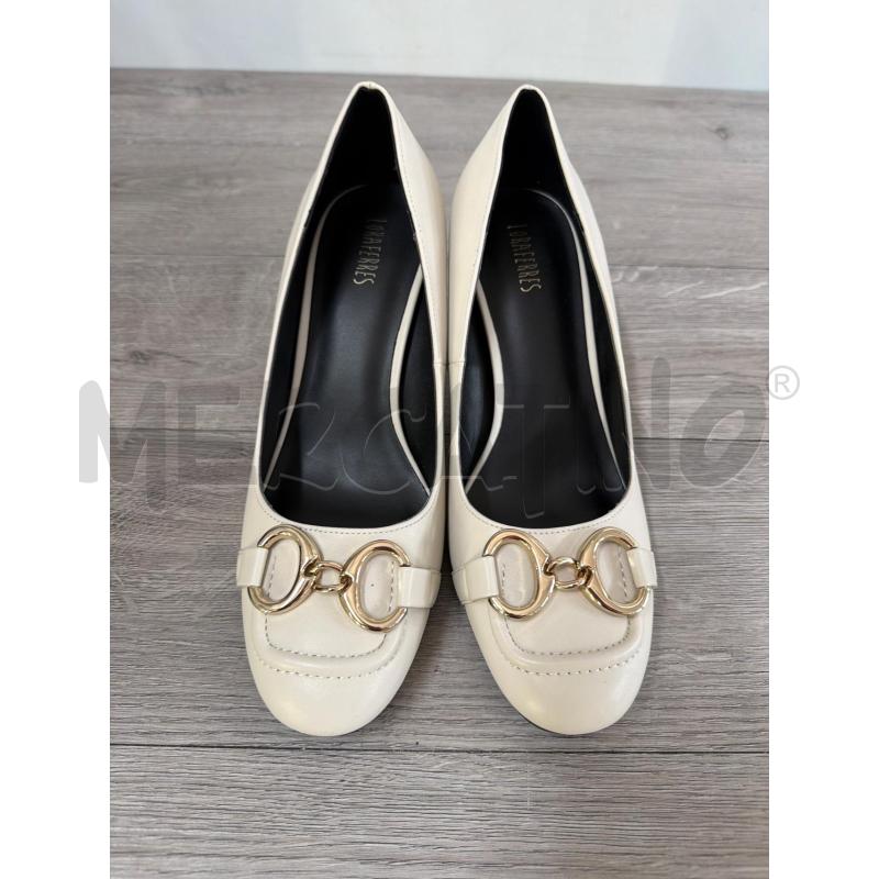 DECOLLETE DONNA LARAFERRES BEIGE | Mercatino dell'Usato Casoria 1