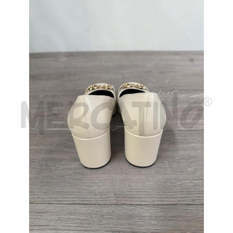 DECOLLETE DONNA LARAFERRES BEIGE | Mercatino dell'Usato Casoria 3