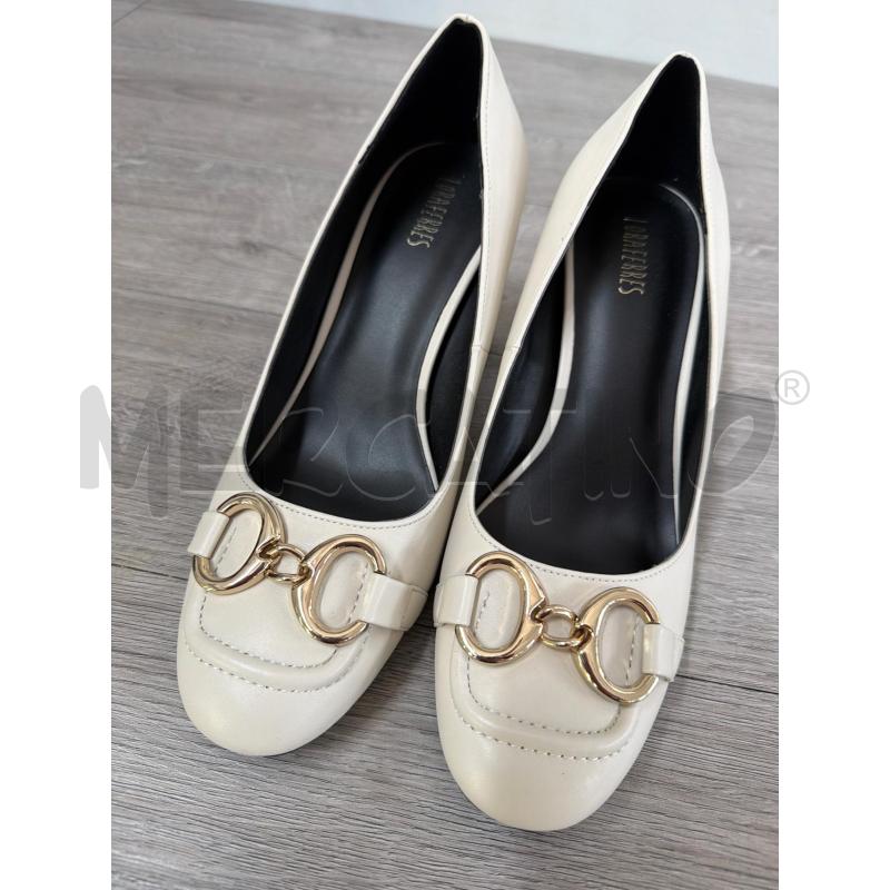 DECOLLETE DONNA LARAFERRES BEIGE | Mercatino dell'Usato Casoria 5