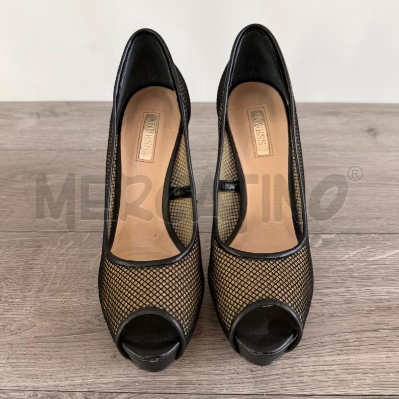 DECOLLETE GUESS NERO TRAFOR | Mercatino dell'Usato Casoria 1