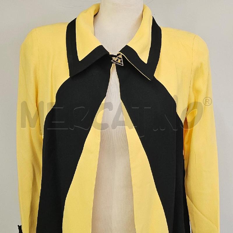 GIACCA DONNA INVITO GIALLO NERO | Mercatino dell'Usato Casoria 2