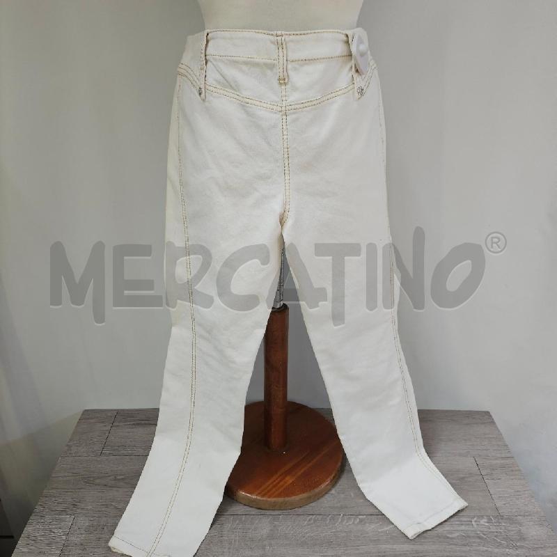 JEANS DONNA R CAVALLI BEIGE | Mercatino dell'Usato Casoria 3