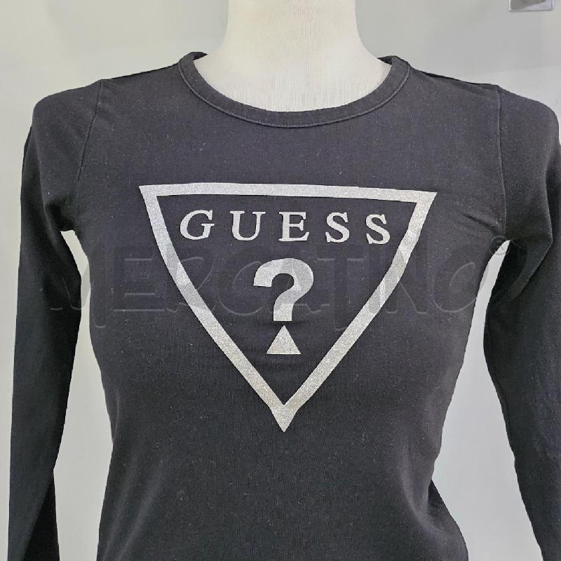 MAGLIA BA GUESS NERO | Mercatino dell'Usato Casoria 4