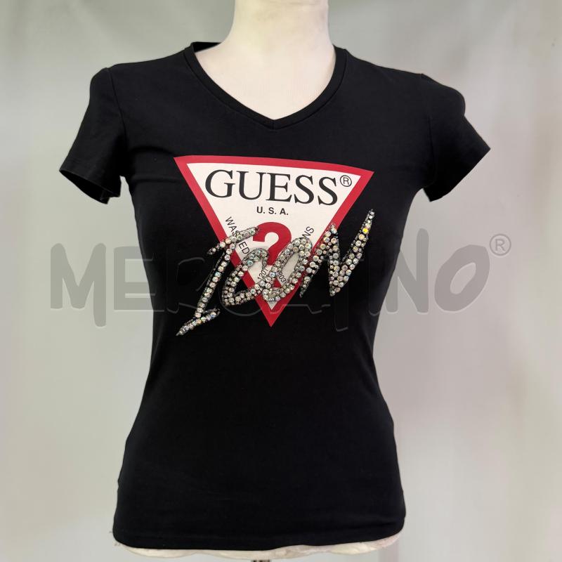 MAGLIA DONNA NERO STRASS | Mercatino dell'Usato Casoria 1