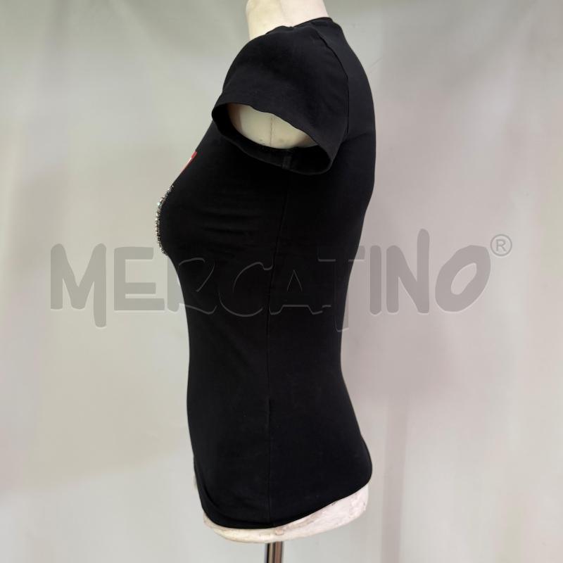 MAGLIA DONNA NERO STRASS | Mercatino dell'Usato Casoria 2