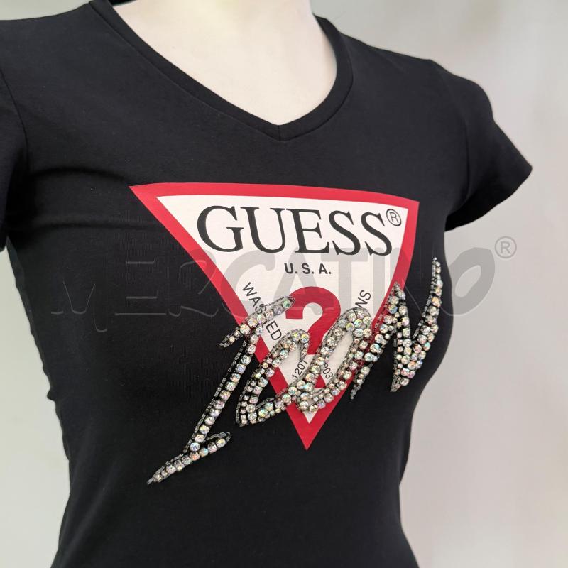 MAGLIA DONNA NERO STRASS | Mercatino dell'Usato Casoria 4
