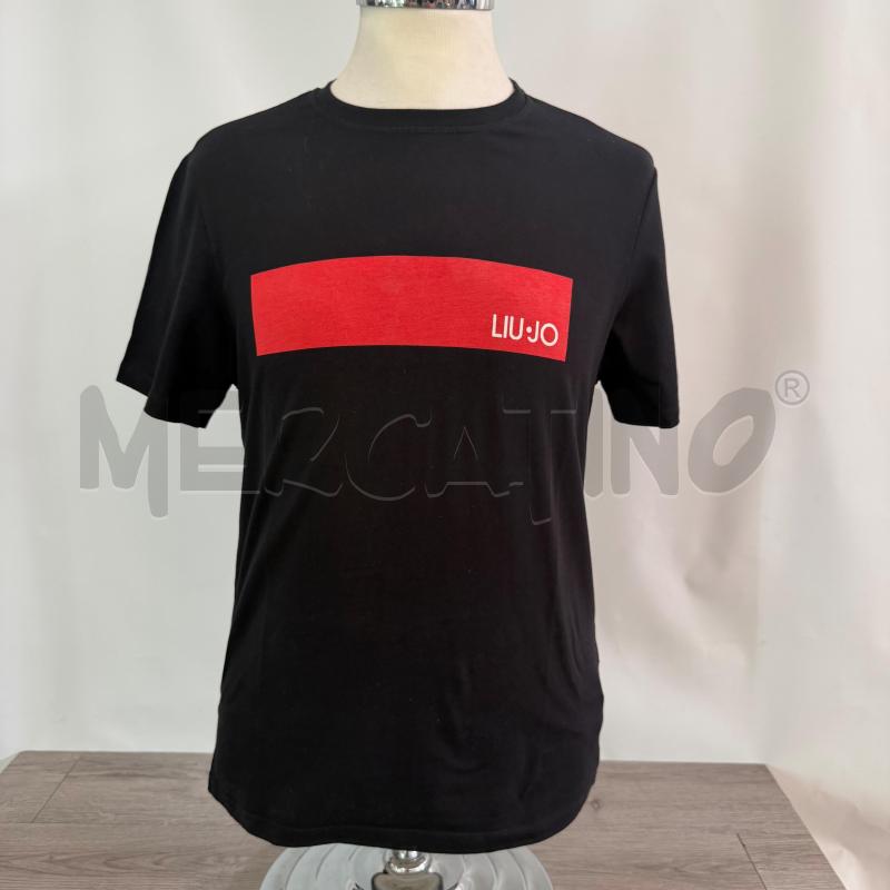 MAGLIA UOMO LIUJO NERO ROSSO | Mercatino dell'Usato Casoria 1