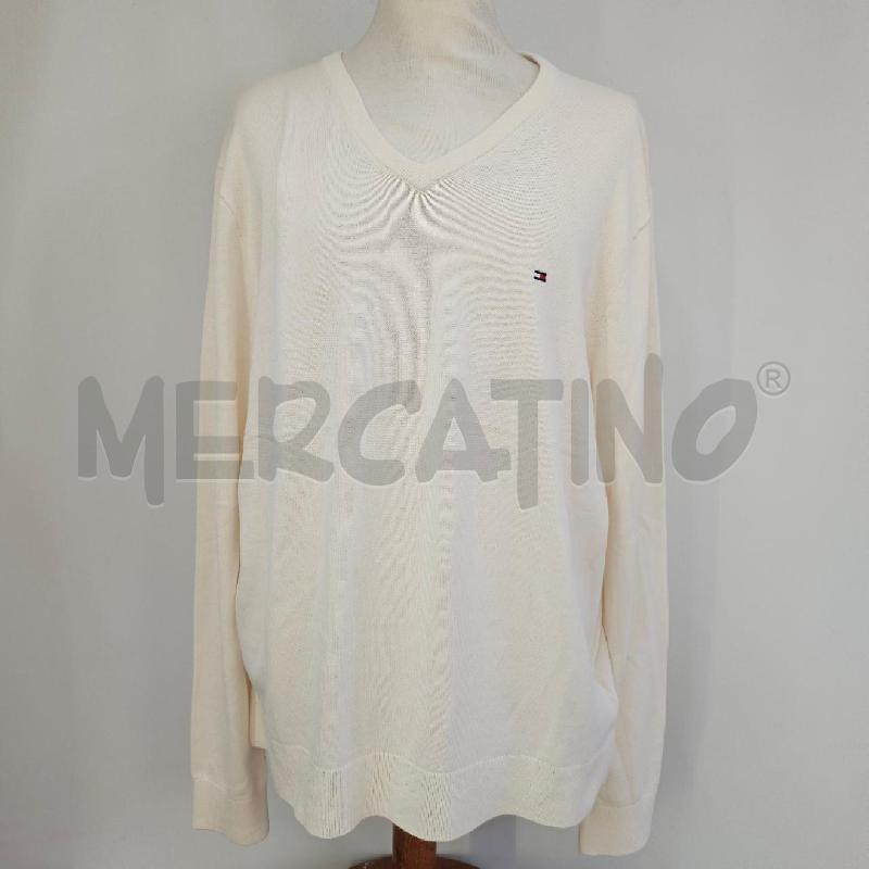 MAGLIONE UOMO BEIGE TOMMY H | Mercatino dell'Usato Casoria 1