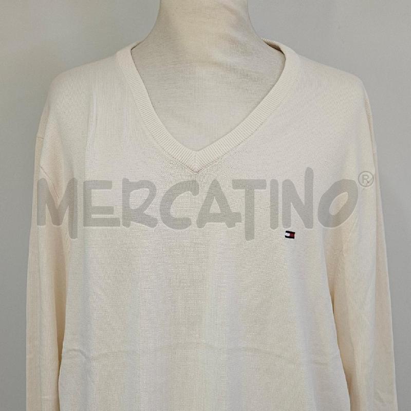MAGLIONE UOMO BEIGE TOMMY H | Mercatino dell'Usato Casoria 2