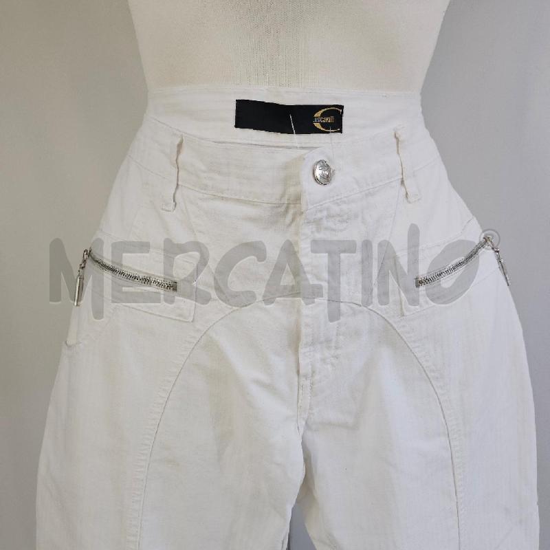 PANTALONE DONNA CAVALLI BIANCO | Mercatino dell'Usato Casoria 2