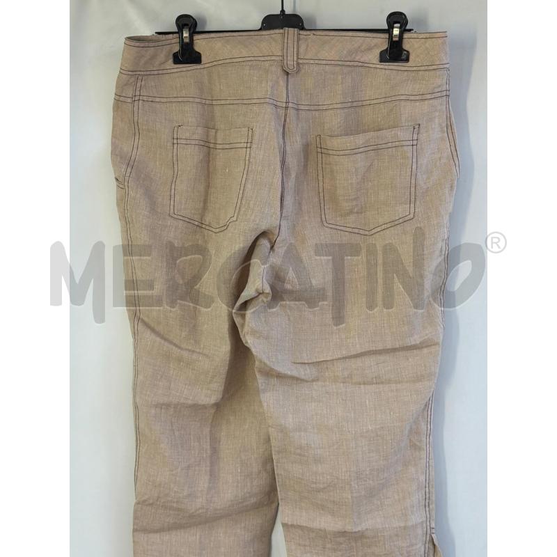 PANTALONE DONNA  MIRO' BEIGE  | Mercatino dell'Usato Casoria 4