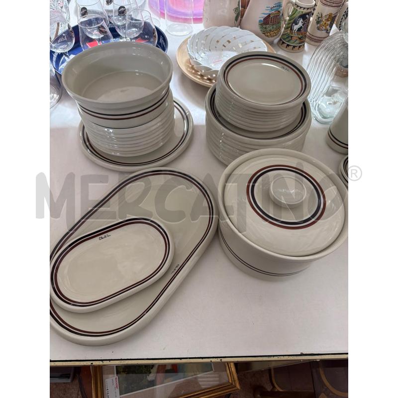 PIATTI SERVIZIO PZ. CILENTO LINE BEIGE+ZUPP | Mercatino dell'Usato Casoria 1