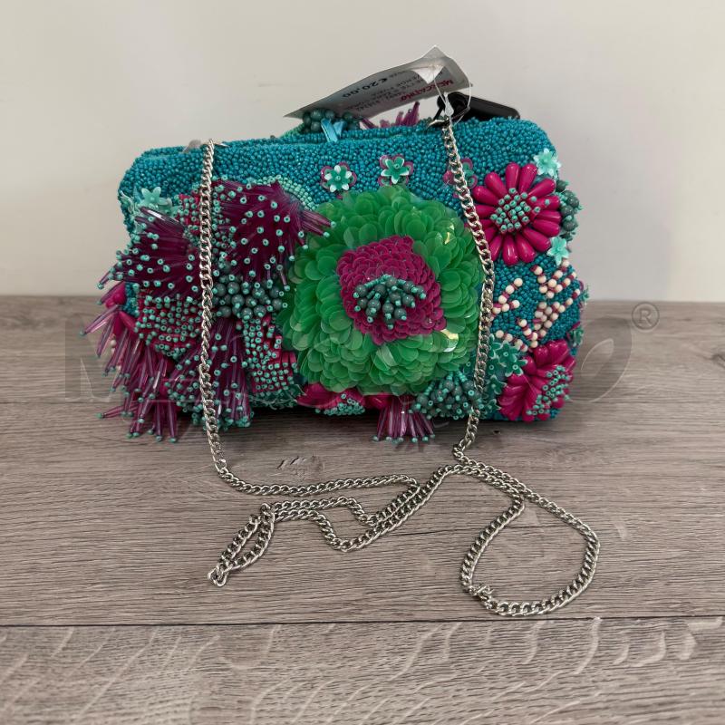 POCHETTE S ZARA CORALLINI VERDE FUXIA | Mercatino dell'Usato Casoria 3