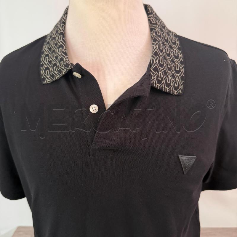 POLO UOMO GUESS NERO  | Mercatino dell'Usato Casoria 2