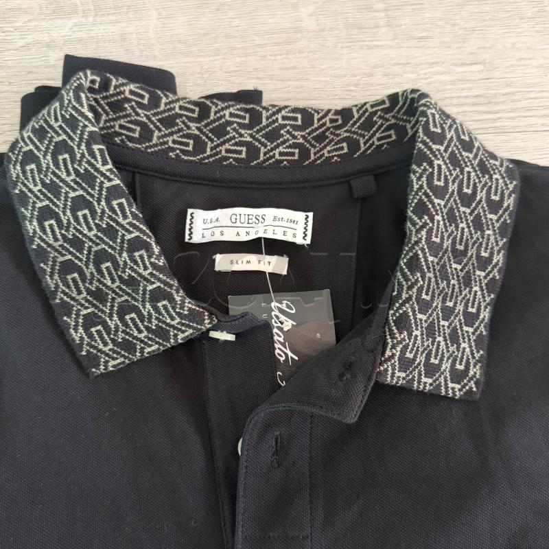 POLO UOMO GUESS NERO  | Mercatino dell'Usato Casoria 5