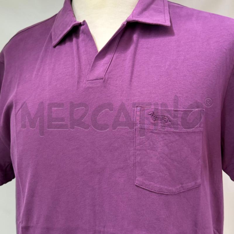 POLO UOMO HARMONT BLAINE VIOLA | Mercatino dell'Usato Casoria 4