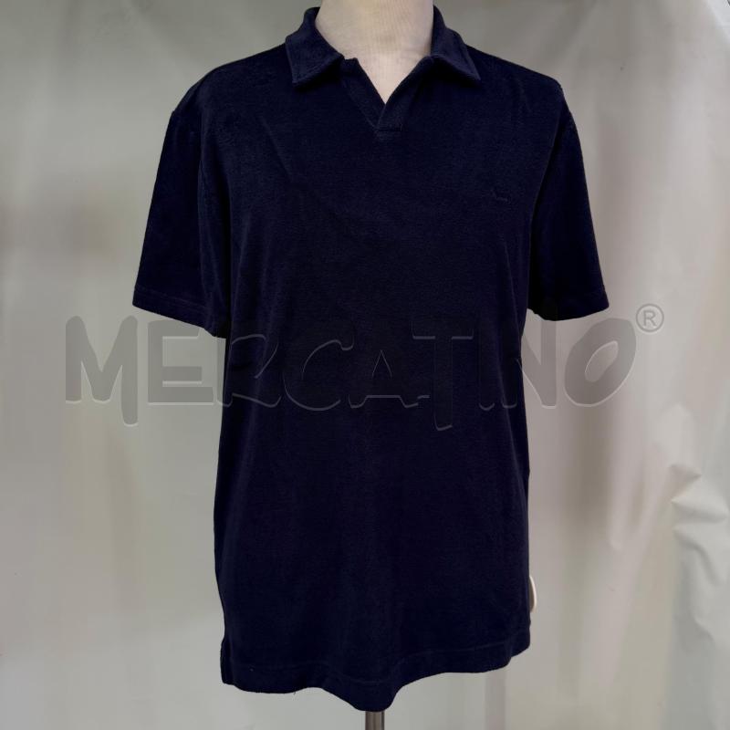 POLO UOMO U HARMONT BLAINE BLU | Mercatino dell'Usato Casoria 1