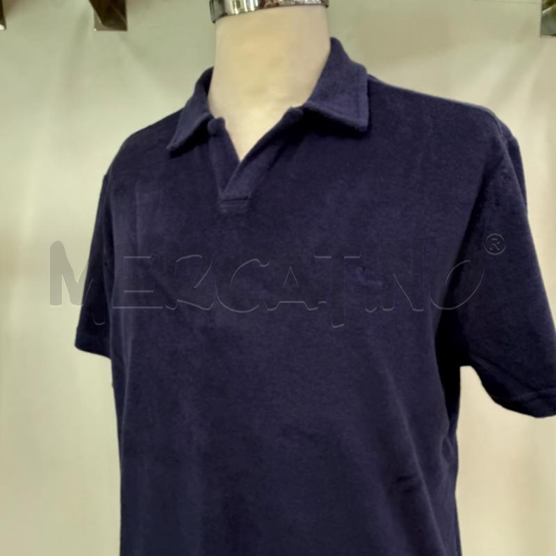 POLO UOMO U HARMONT BLAINE BLU | Mercatino dell'Usato Casoria 5