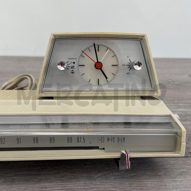 RADIOSVEGLIA VINTAGE PHILIPS | Mercatino dell'Usato Casoria 2