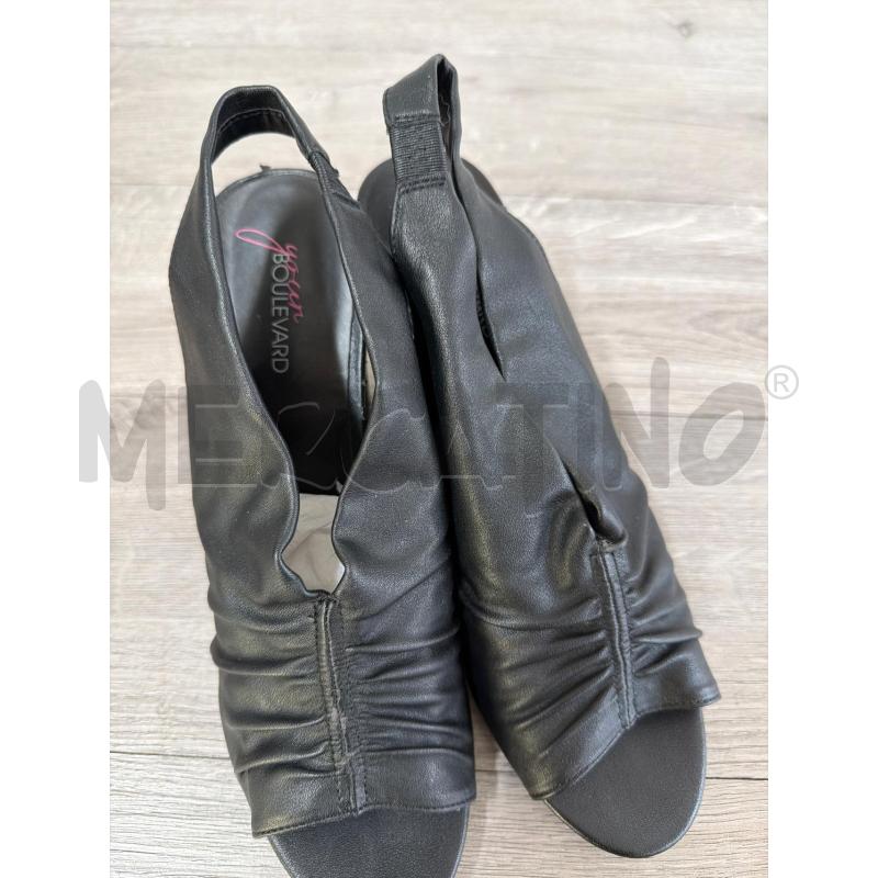 SABOT DONNA NERO BOULEVARD  | Mercatino dell'Usato Casoria 5