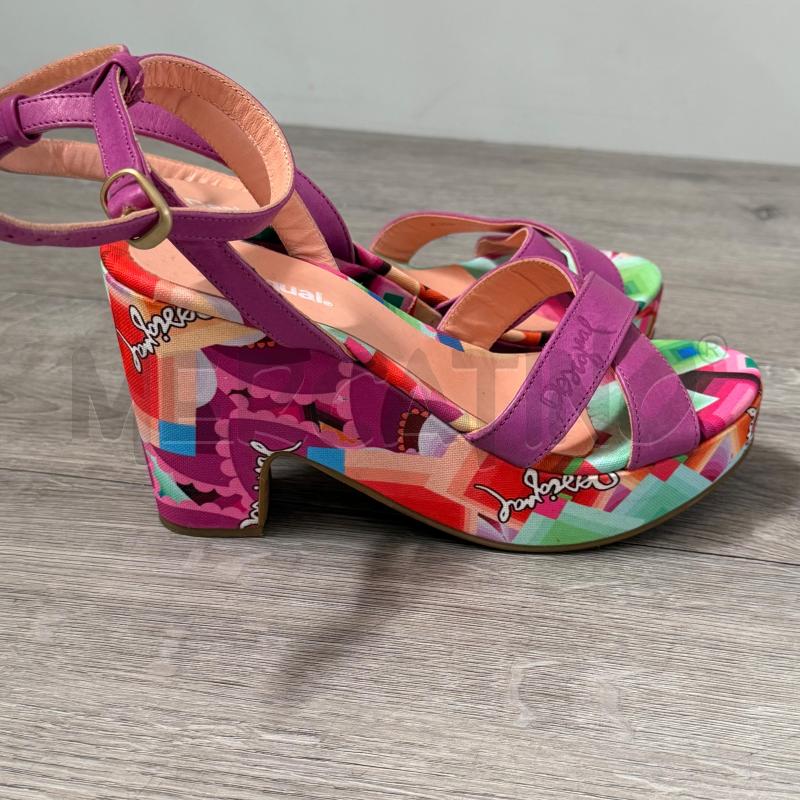 SANDALI DONNA DESIGUAL ROSA | Mercatino dell'Usato Casoria 4