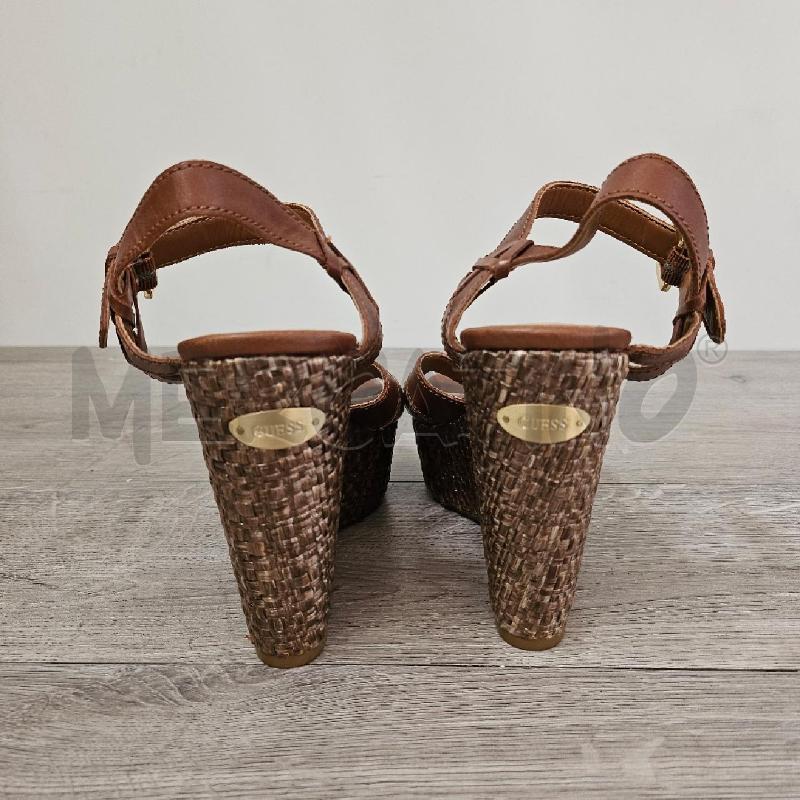 SANDALI DONNA GUESS MARRONE | Mercatino dell'Usato Casoria 3
