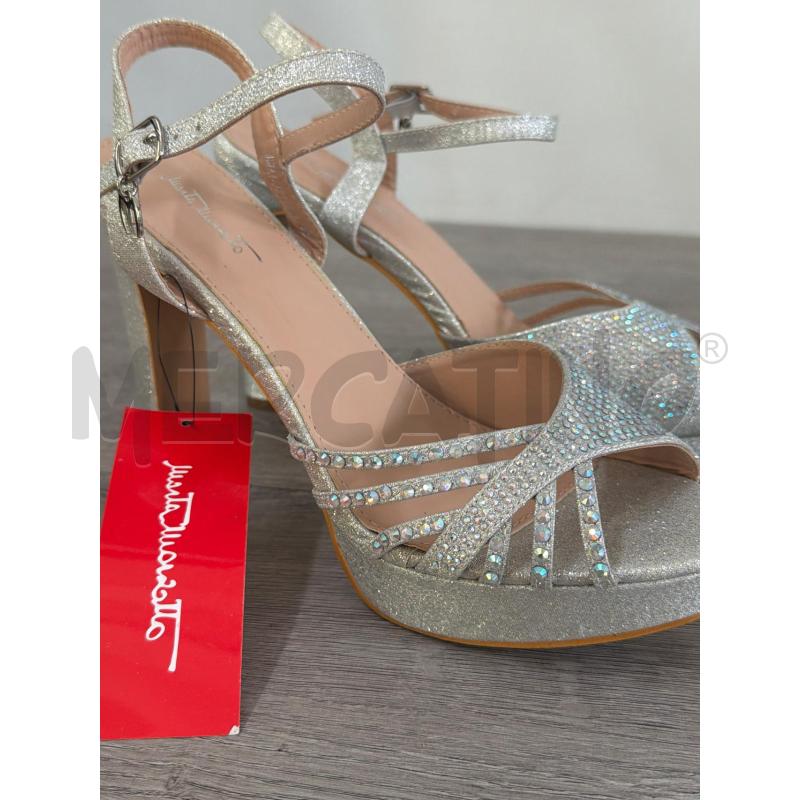 SANDALI DONNA MARTA MARZOTTO SILVER | Mercatino dell'Usato Casoria 4
