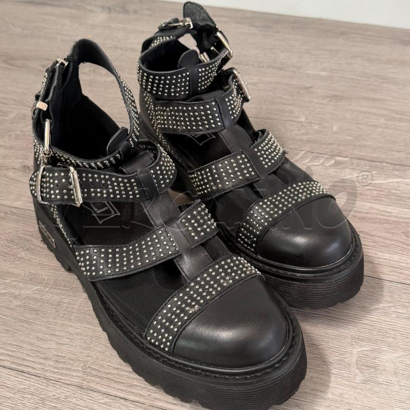 SCARPE DONNA CULT NERO BORCHIE | Mercatino dell'Usato Casoria 4