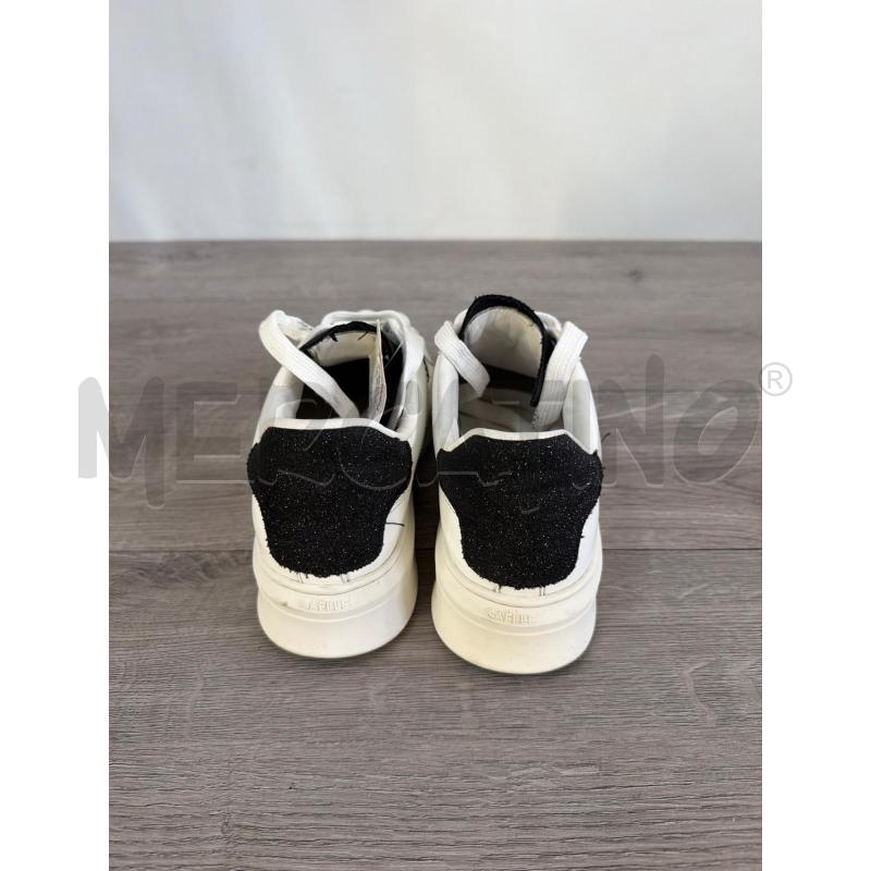 SCARPE DONNA GAELLE BIANCO NERO  | Mercatino dell'Usato Casoria 3