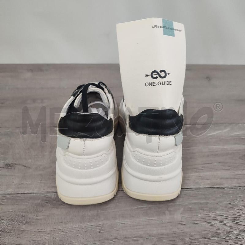 SCARPE DONNA ONE GUIDE LIFE BIANCO NERO | Mercatino dell'Usato Casoria 3