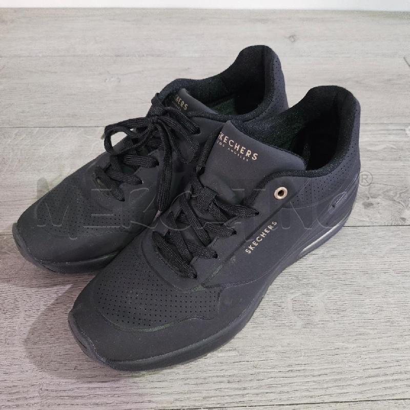 SCARPE DONNA SSKECHERS NERO | Mercatino dell'Usato Casoria 4