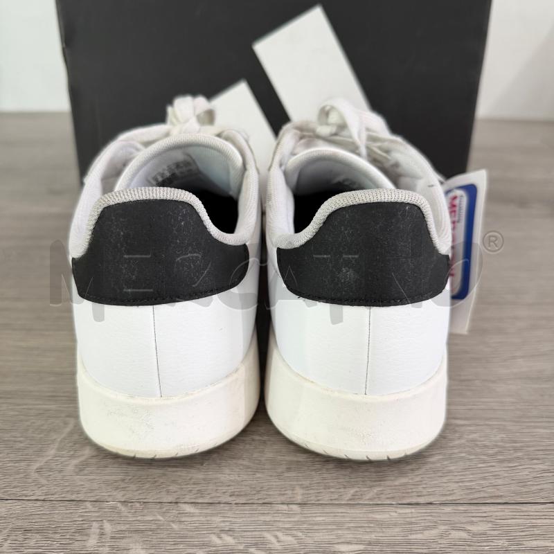 SCARPE UOMO ADIDAS VLCOURT BIANCO NERO | Mercatino dell'Usato Casoria 4