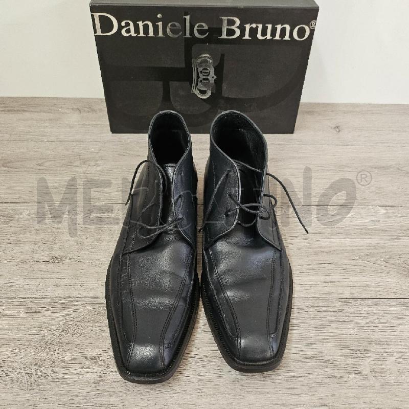 SCARPE UOMO DANIELE BRUNO VITELLO BLU | Mercatino dell'Usato Casoria 1
