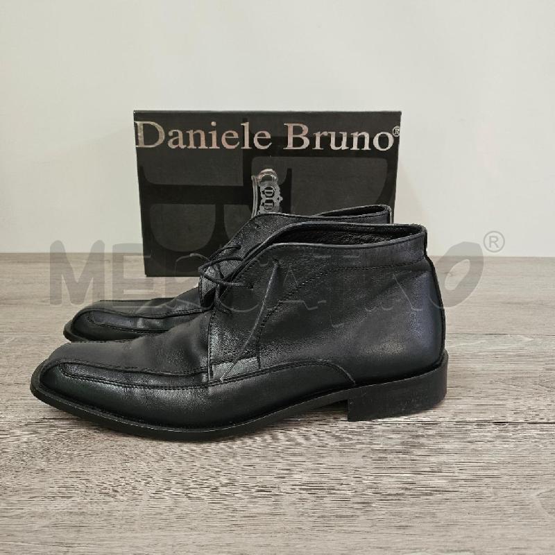 SCARPE UOMO DANIELE BRUNO VITELLO BLU | Mercatino dell'Usato Casoria 2
